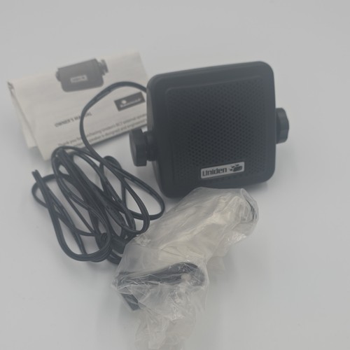 Uniden bc7 external speaker - external,
