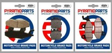 Front & Rear Brake Pads (3