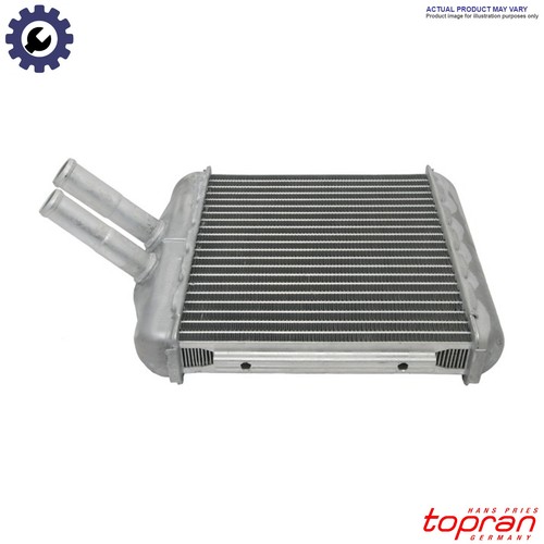 Heat exchanger interior - heat,