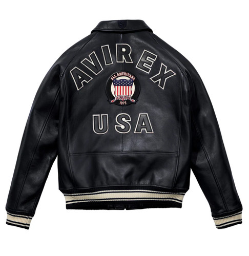 Men avirex real - avirex, leather