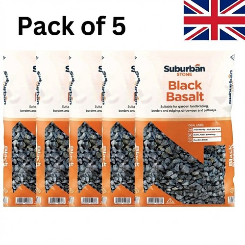 Black basalt aggregate stones - black,