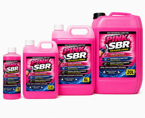 Pink plasterers sbr bonding - plasterers,