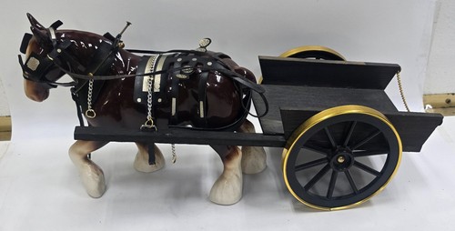 Vintage style clydesdale horse - vintage,