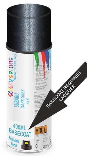 Basecoat aerosol for subaru - aerosol,