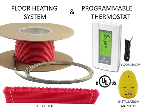 Electric tile radiant - tile, warm