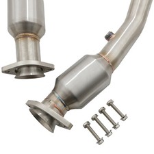 STAINLESS 200CPI EXHAUST SPORTS CAT PIPES FOR RANGE ROVER SPORT 5L V8 L494 15+