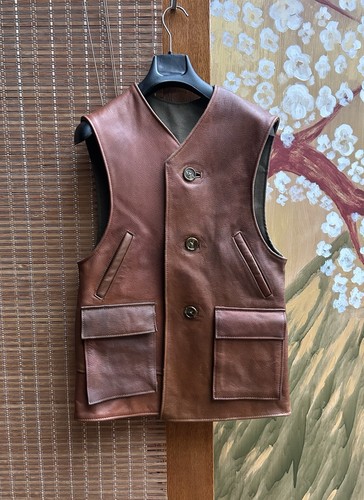 Vintage moss leather goods - vintage,