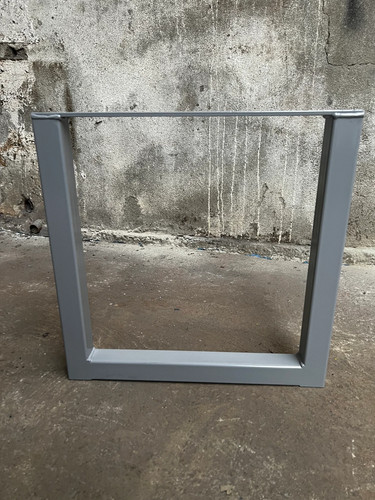 Grey silver table leg - leg, heavy