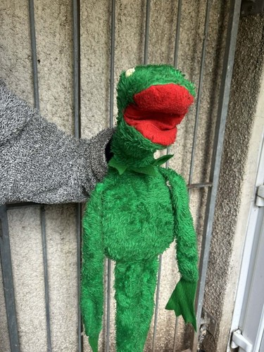 Vintage kermit the - frog, plush