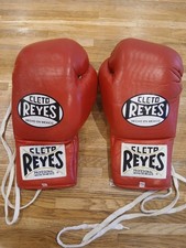 Cleto Reyes 10oz professional Fight boxing lace up Gloves leather 