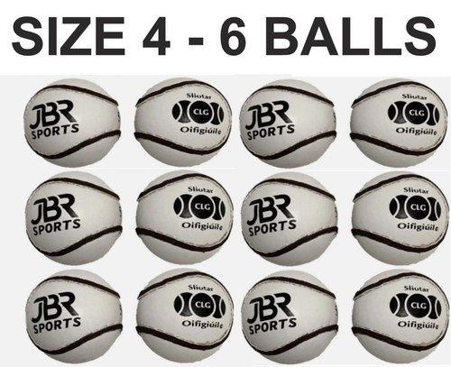 Sliotar gaa hurling ball - x6,