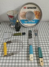 VINTAGE RETRO 1950s 60s KITCHEN TOOLS SKYLINE TALA & NUTBROWN KITCHENALIA 