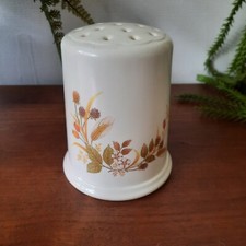 Vintage Flour / Sugar Shaker Sifter Retro Kitchen M&S St Michael Harvest / Cream