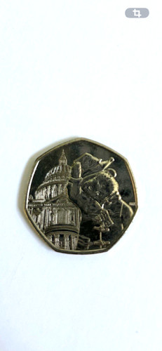 2019 paddington bear 50p - bear,