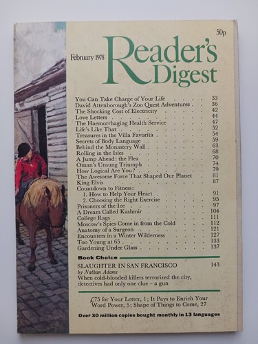 Reader digest magazine - digest,