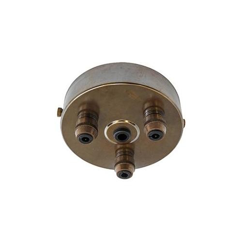 Ceiling rose three metal - ceiling,