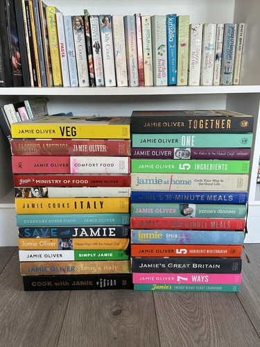 Jamie oliver cookbook bundle - oliver,
