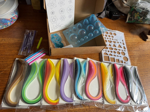Brand new quilling kit try - -, a