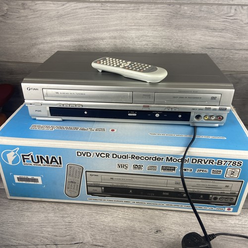 Funai drvr b778s vhs dvd - vhs,
