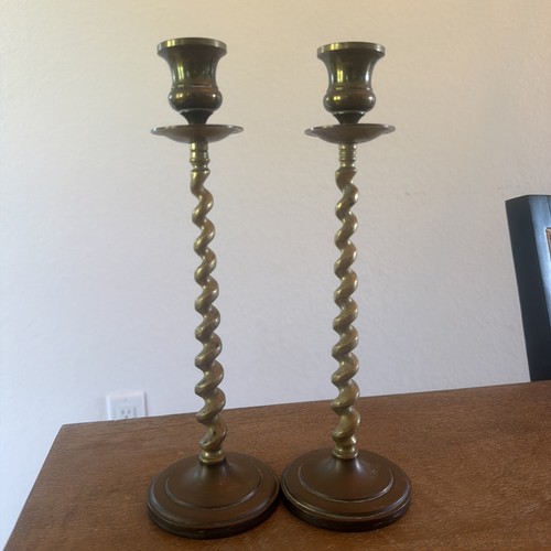 Antique vintage brass barley - vintage,