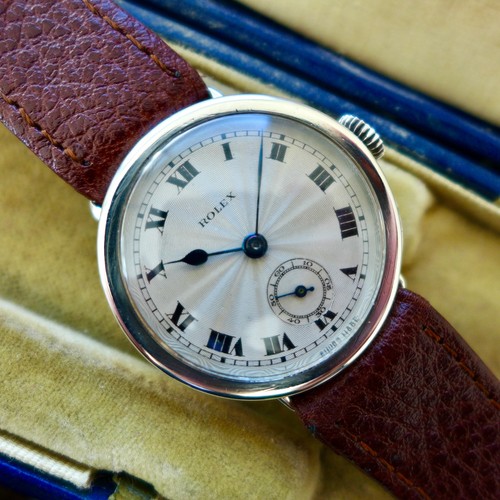 Antique 1927 rolex - rolex, silver