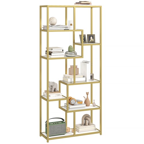Homcom modern bookcase tier - modern,