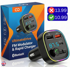 Car Charger Bluetooth 5.0