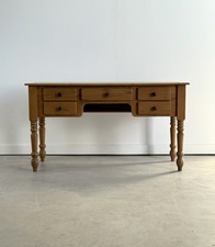 Vintage Solid Pine Writing