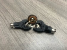 Snap On Tools Toolbox Key Flank Drive 2 Keys & Cylinder Lock Snap-on Tool Box