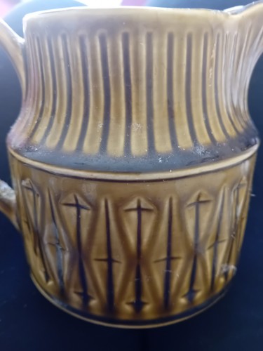 Vintage sadler 1960 brown - vintage,