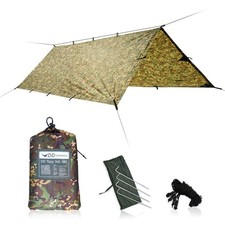 3x3m Waterproof Tarp Shelter