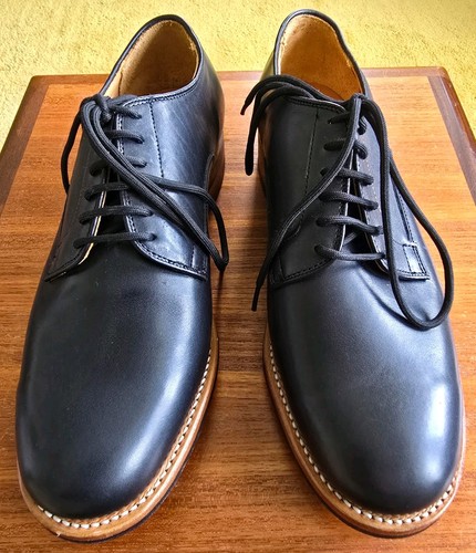 Viberg black calf leather - black,