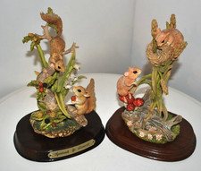 The Leonardo Collection 'Nature Studies'- Vintage Wildlife Figurines- Pretty GC