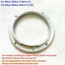 For Nikon Nikkor Z 40mm F2 Camera Lens Bayonet Rear Metal Mount Ring Repair Part