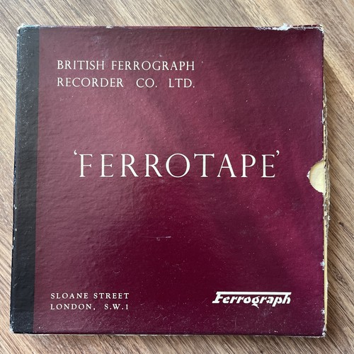 Ferrotape british ferrograph - british,