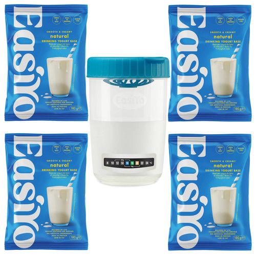 Easiyo drinking yoghurt set - yoghurt,