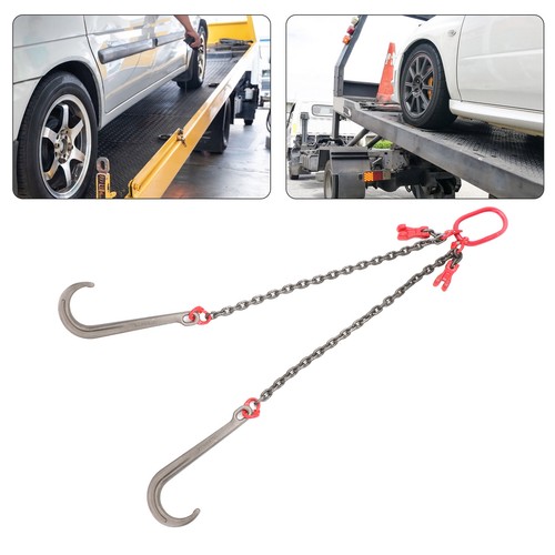 Trailer chain winch hook - trailer, 1m