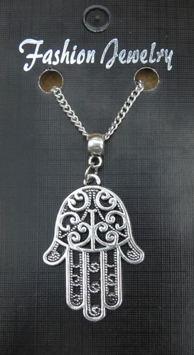 Hamsa khamsa pendant necklace - khamsa,