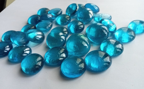 150 decorative aqua glass - 150,