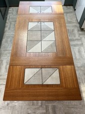 Vintage Gangso Mobler Danish Mid Century Teak Dining Table