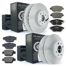 Brake discs front rear brake pads for Fiat Bravo II Stilo Lancia Delta III