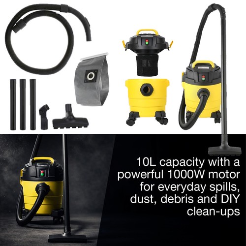 Heavy duty wet dry - dry, vacuum