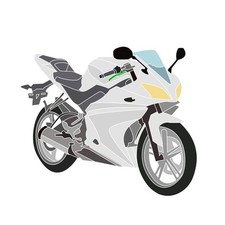 Full fairing set for Unpainted for Yamaha YZF-R 125 08-13