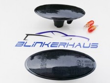 BLACK Side Indicators Fiat Punto 1 Mk1 Type 176 55 60 75 85 16V GT Convertible Abarth