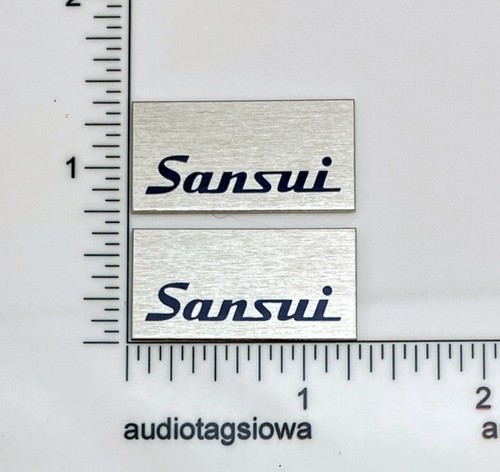 Sansui speaker badge - sansui,