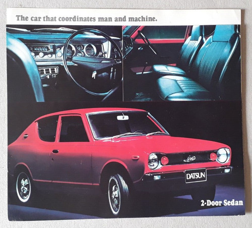 Datsun cherry 100a - datsun, brochure