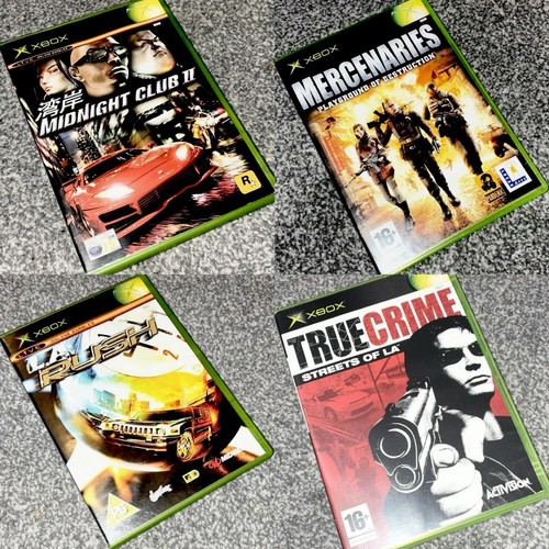 Original xbox game bundle - xbox, x4