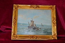 Antique Victorian Oil Painting