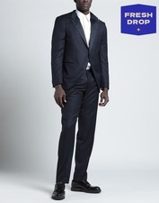 RRP €1663 CORNELIANI Wool Suit IT56 US46 3XL 18.25 Microns Single Breasted 