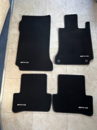 Mercedes w204 floor mats - floor, set